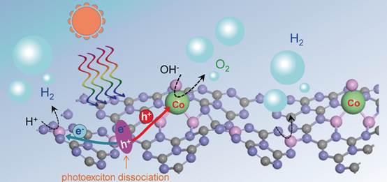 原子尺度探究新型高效稳定和廉价的光催化剂活性中心