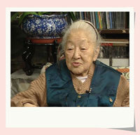 何泽慧院士接受CCTV采访